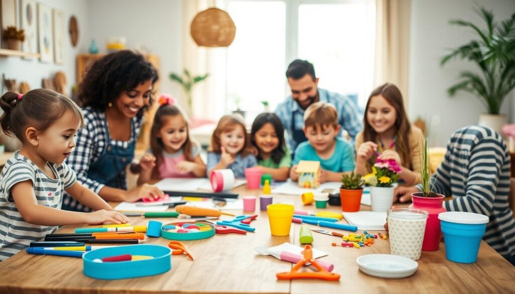 "5 pomysłów na wspólne projekty DIY z dziećmi"