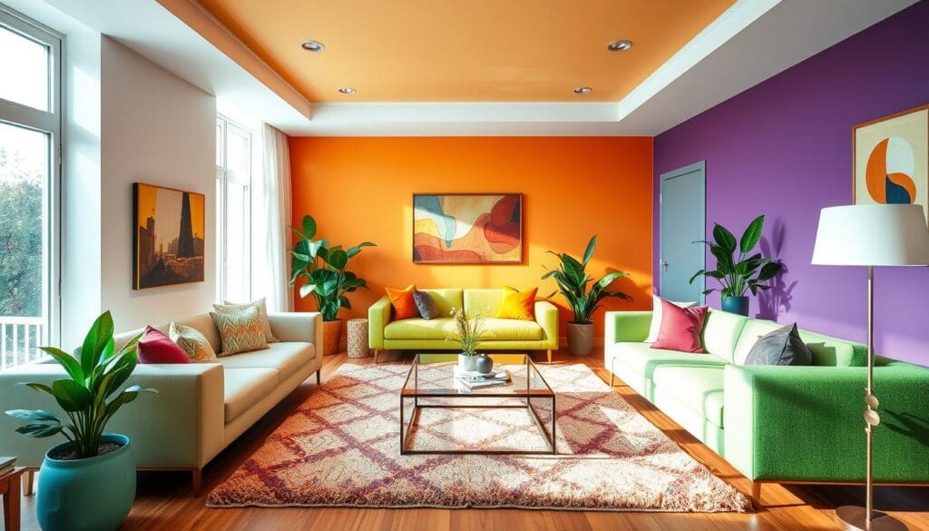 "Jak łączyć kolory w salonie, by stworzyć harmonię?"