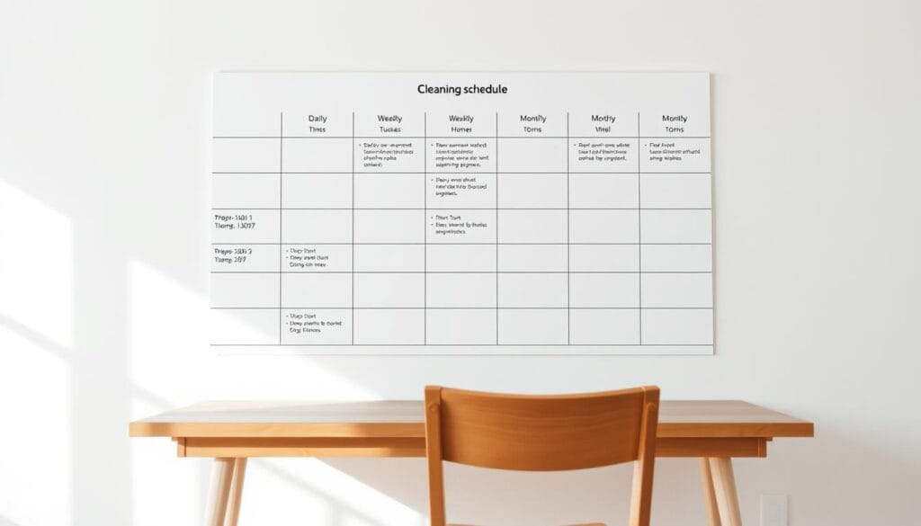 "Jak stworzyć harmonogram sprzątania, który działa?"