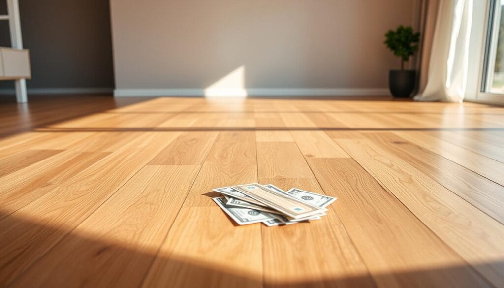 budżet na zakup podłogi