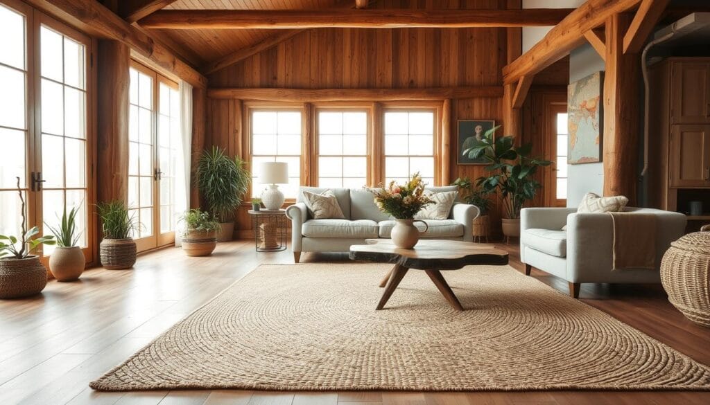 materiały naturalne w aranżacji