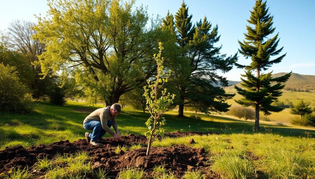 najlepszy termin sadzenia drzew