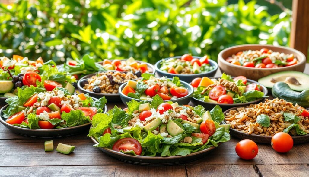 przepisy na letnie sałatki