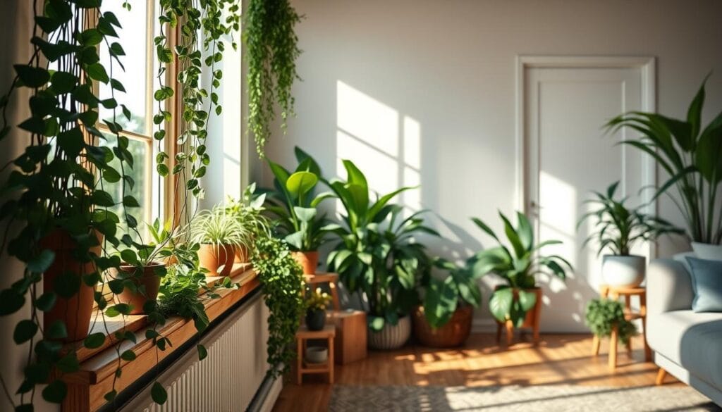 rośliny w małym mieszkaniu