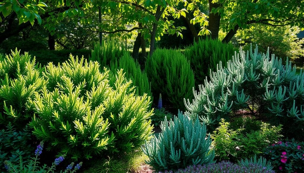 kompozycje z jałowcami