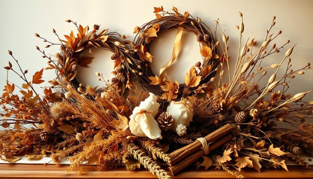 ozdoby z materiałów naturalnych