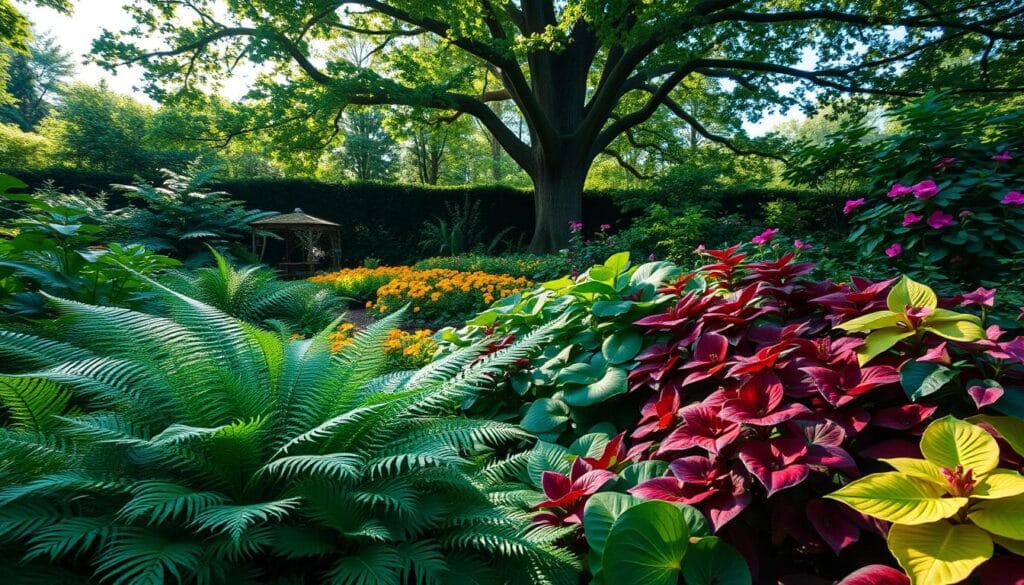 rośliny cieniolubne do ogrodu