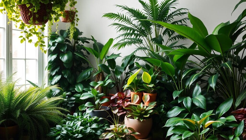 rośliny cieniolubne doniczkowe